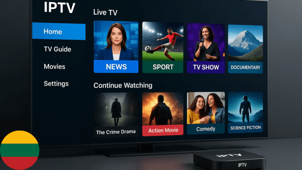 kaip pridėti iptv į lamedb